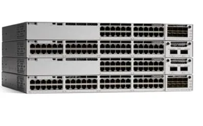 Cisco CATALYST 9300 48-PORT POE+/NETWORK ESSENTIALS IN — przełącznik LAN zarządzalny 48 portów