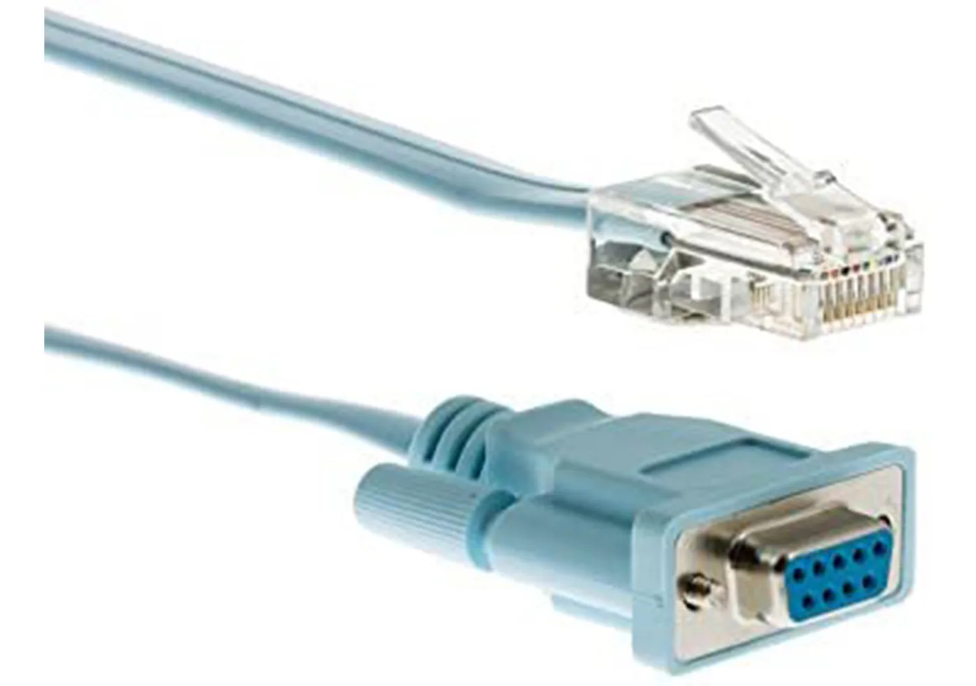 Cisco CONSOLE CABLE 6FT WITH/RJ45 AND DB9F — kabel USB