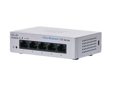 Cisco CBS110 UNMANAGED 5-PORT GE/DESKTOP EXT PS — przełącznik LAN niezarządzalny 5 portów