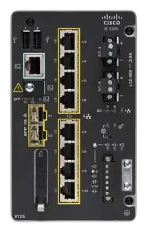 Cisco CAT IE3300 WITH 8 GE COPPER/AND 2 GE SFP MODULAR NA — przełącznik LAN zarządzalny 8 portów