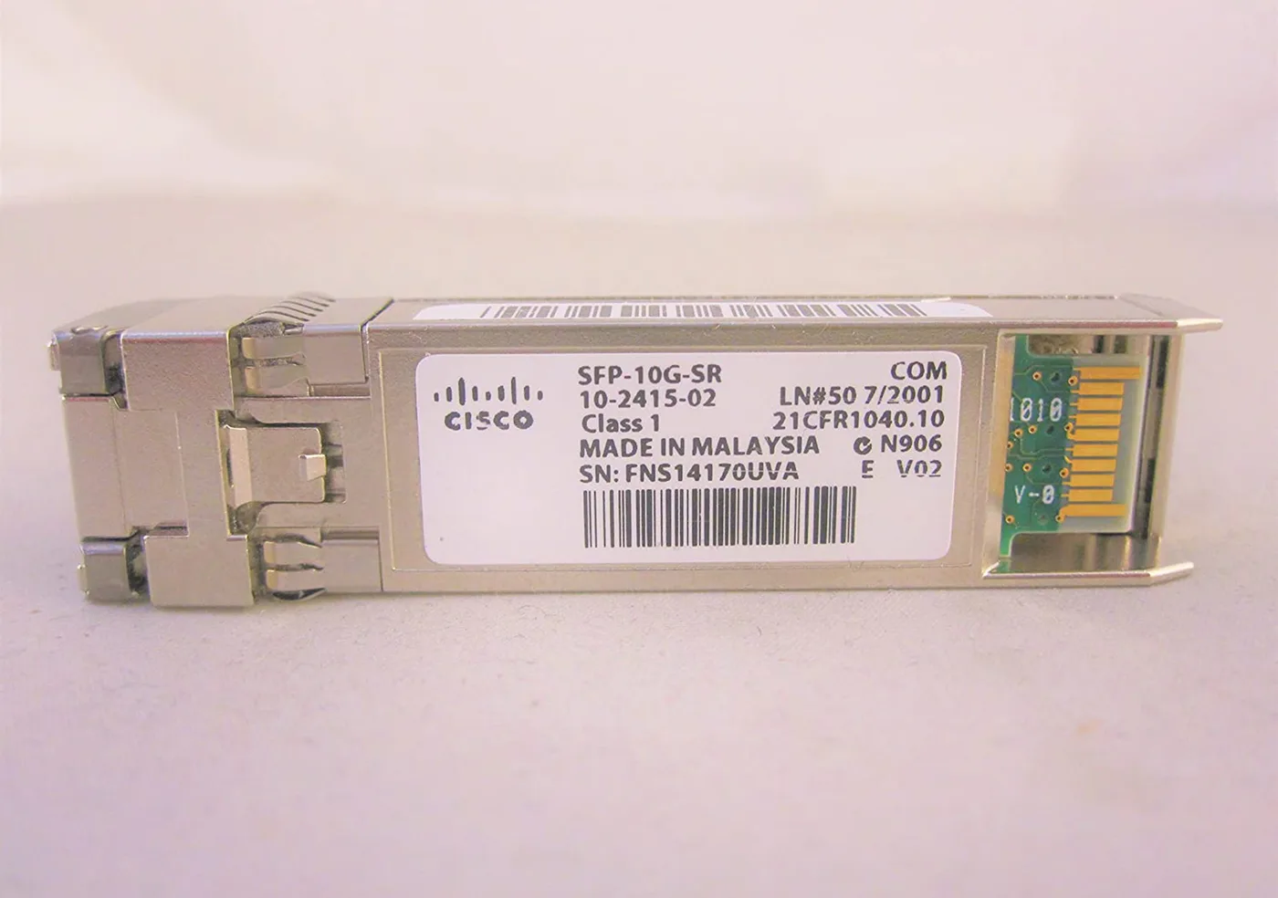 Cisco 10GBASE-SR SFP MODULE/. IN — akcesorium sieciowe LAN