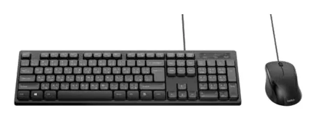 Belkin KABELGEBUNDENE TASTATUR/UND MAUS DEUTSCH — klawiatura