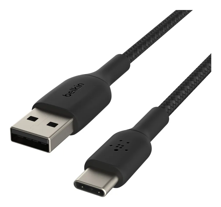 Belkin USB-C/USB-A CABLE/2M BLACK — kabel USB