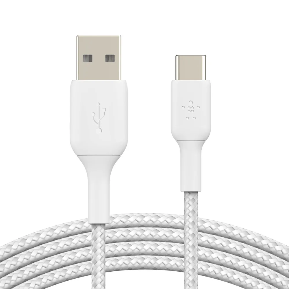 Belkin USB-C/USB-A CABLE/2M WHITE — kabel USB