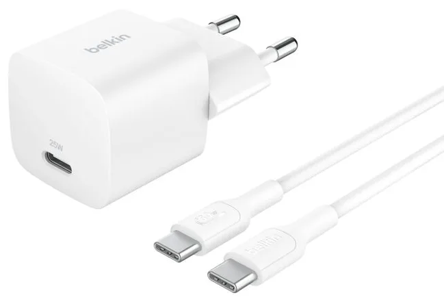 Belkin BOOSTCHARGE 25 W USB-C LADEGERE/POWER DELIVERY UND PPS — kabel USB