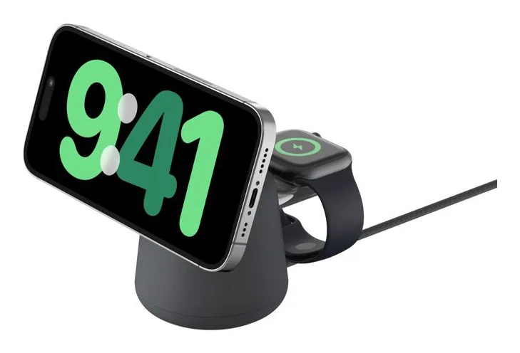 Belkin BOOST CHARGE PRO MAGNETIC/2-IN-1 QI2 15W CHARGING STATION — kabel zasilający