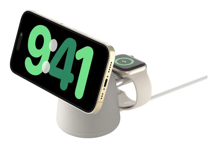 Belkin BOOST CHARGE PRO MAGNETIC/2-IN-1 QI2 15W CHARGING STATION — kabel zasilający