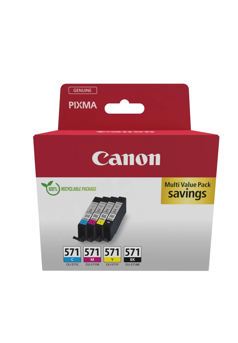 Canon CLI-571 C/M/Y/BK MULTI — tusz