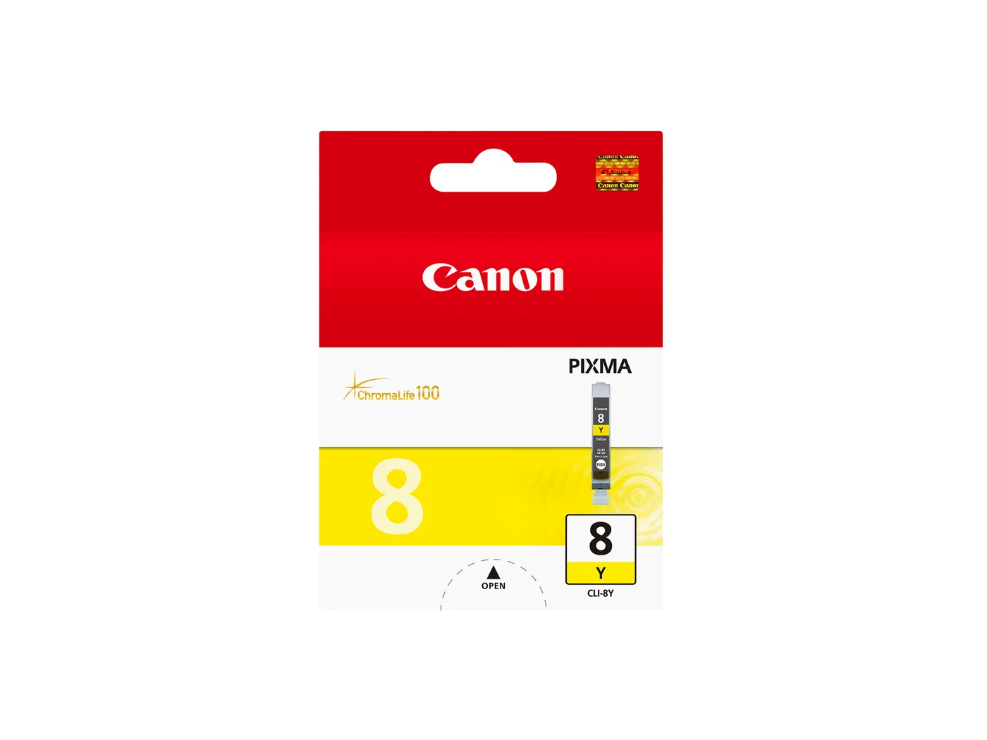Canon CLI-8 Y YELLOW INK CARTRIDGE/F/ IP4200/ 5200/ 6600D — tusz