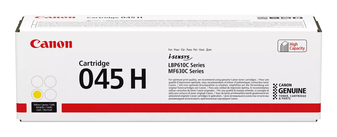 Canon CLBP CARTRIDGE/045 H Y — toner