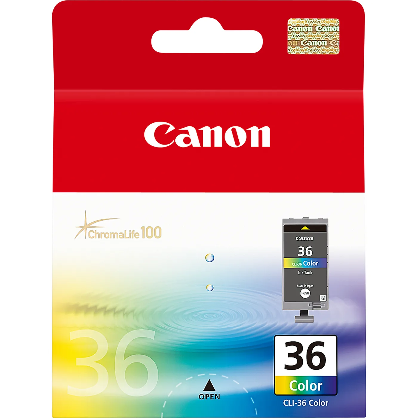 Canon CLI-36 INK CARTRIDGE COLOUR/F/ PIXMA MINI260 — tusz