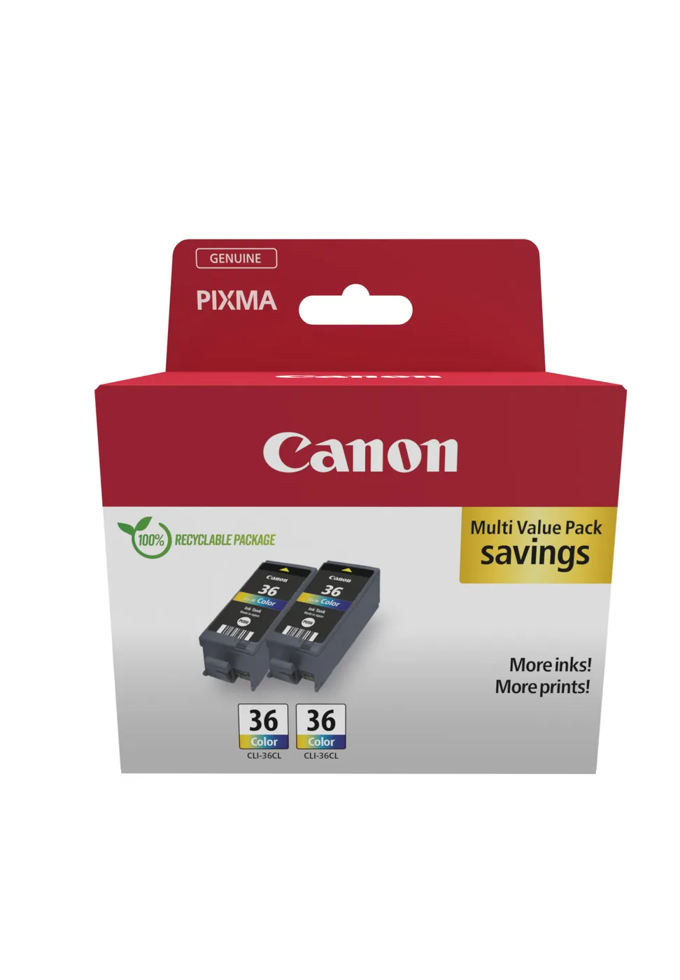 Canon CLI-36 CL TWIN — tusz