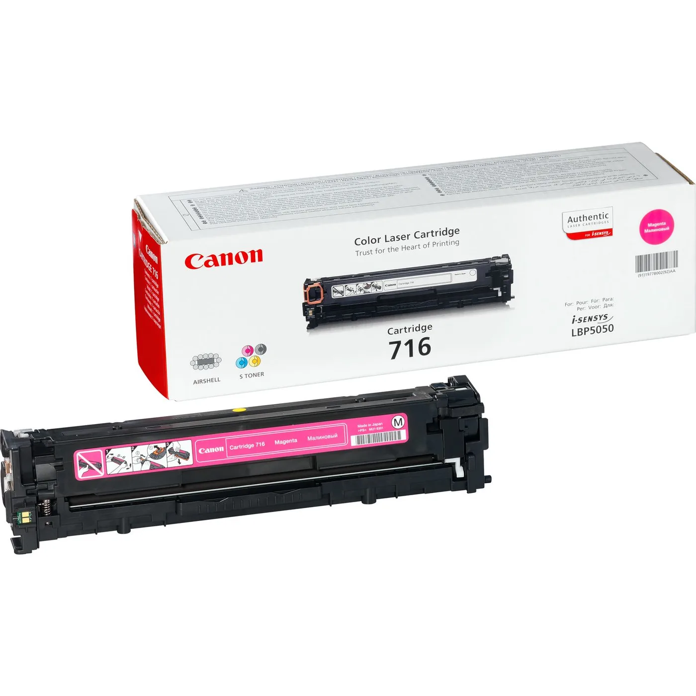 Canon 716 MAGENTA TONER CARTRIDGE/FOR LBP 5050 5050N — toner