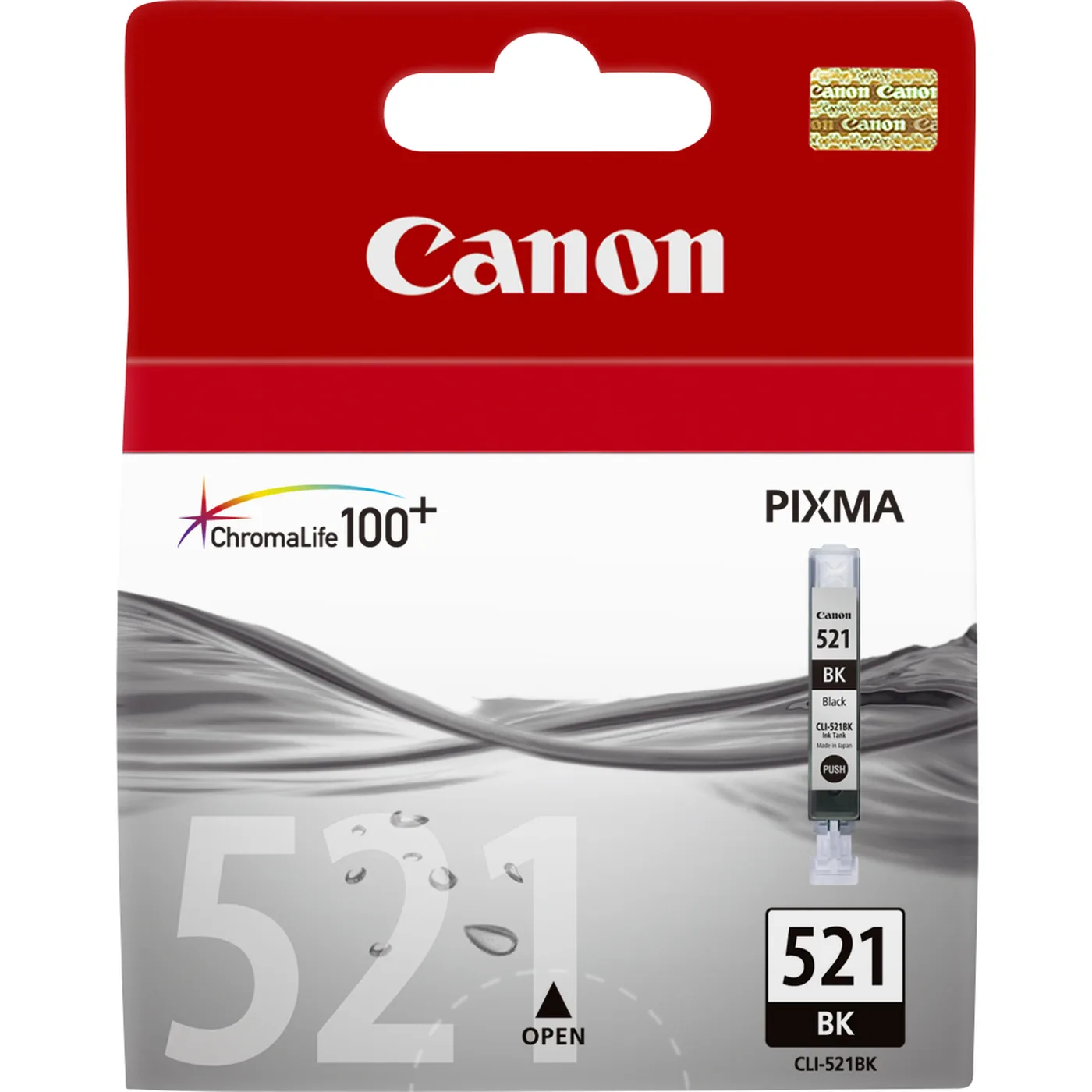 Canon CLI-521 BLK INK CARTRIDGE/BLACK INK CARTRIDGE — tusz