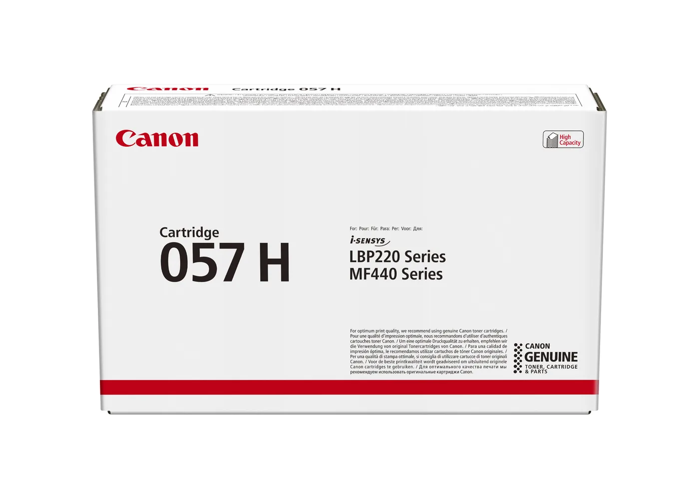 Canon LBP CRG 057 H CARTRIDGE — toner