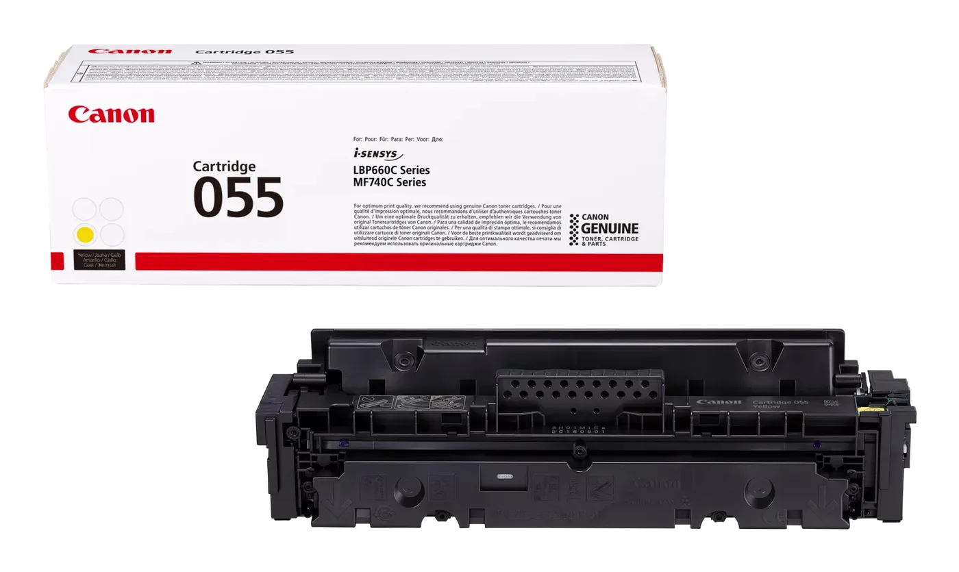 Canon CARTRIDGE 055 Y/LBP CART 055Y — toner
