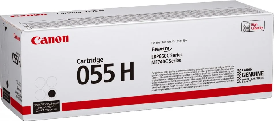 Canon CARTRIDGE 055 H BK/LBP CART 055BK HIGH YEILD — toner