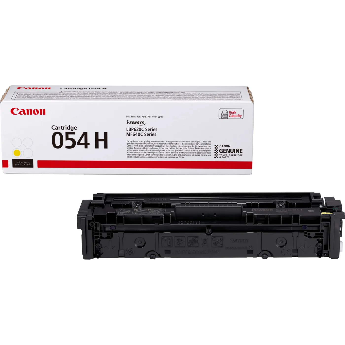 Canon CARTRIDGE 054 H Y/LBP CART 054Y HIGH YEILD — toner
