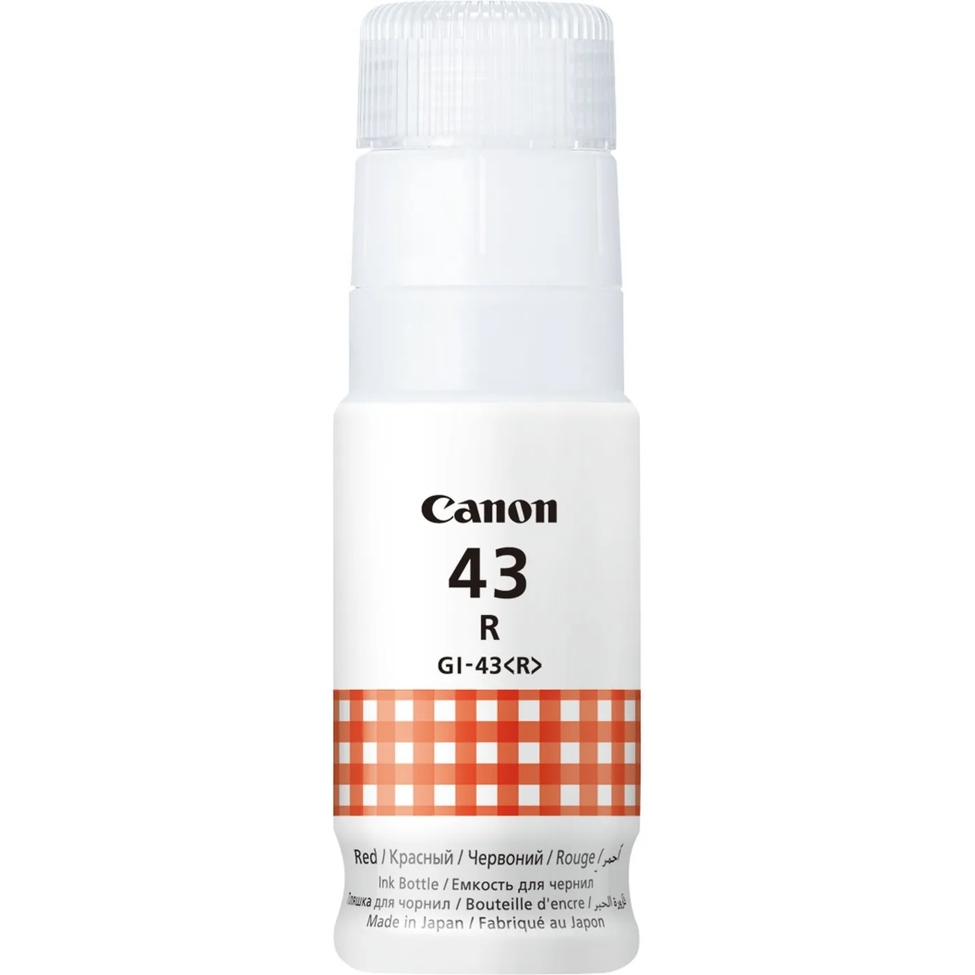 Canon GI-43 R EMB RED INK BOTTLE — tusz