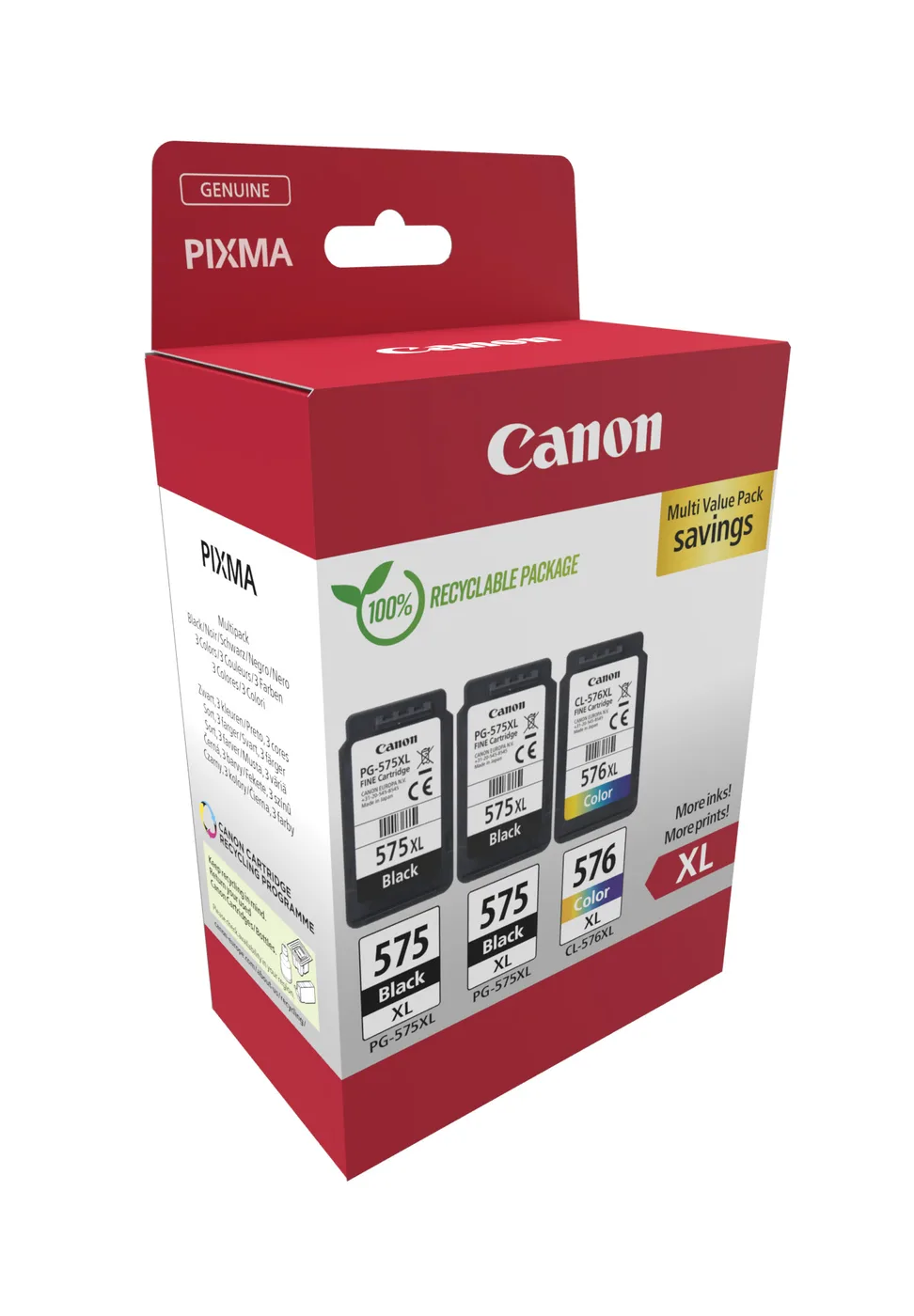Canon PG-575XLX2/CL-576XL MULTI — tusz
