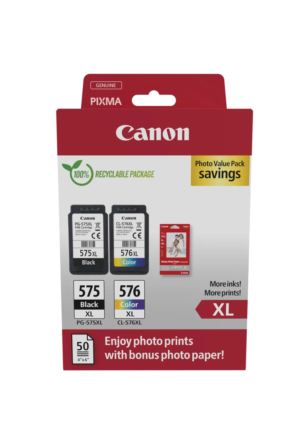Canon PG-575XL /CL-576XL PVP — tusz