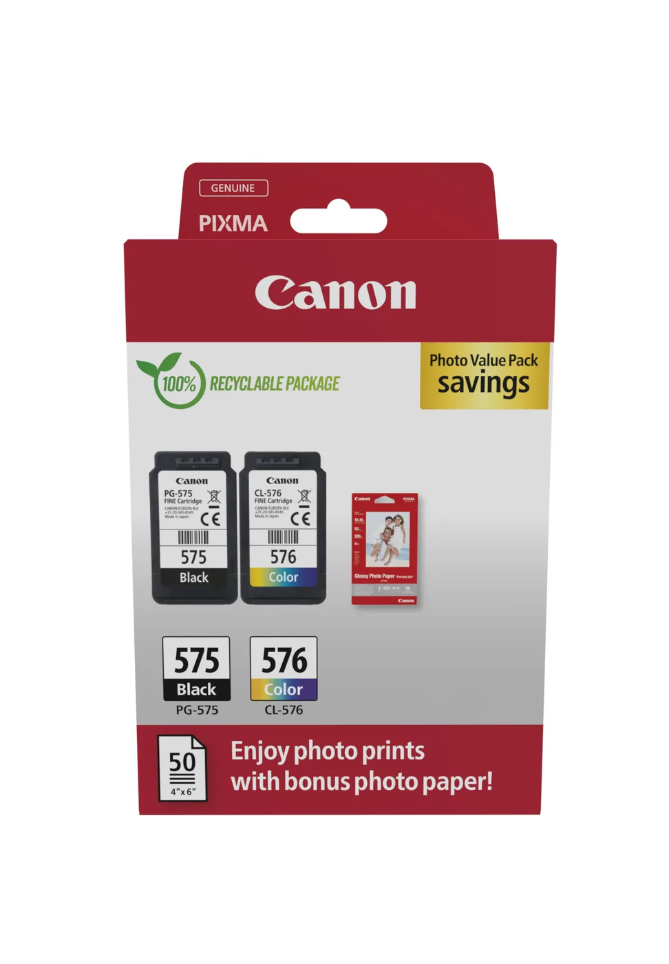 Canon PG-575/CL-576 PVP — tusz