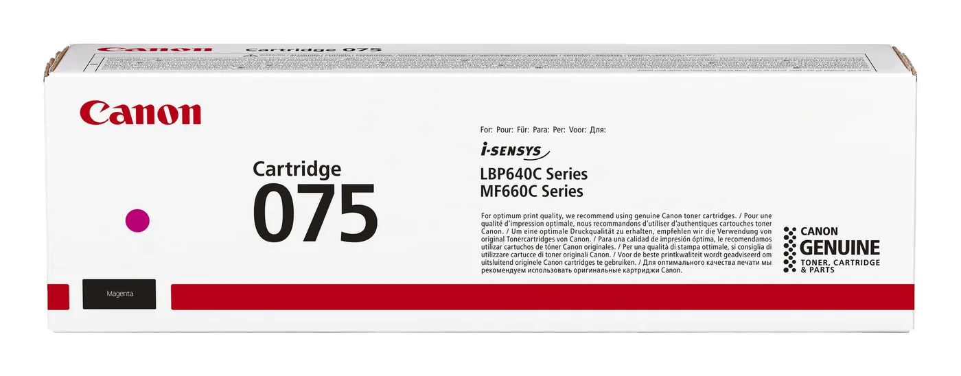 Canon CARTRIDGE 075 M — toner
