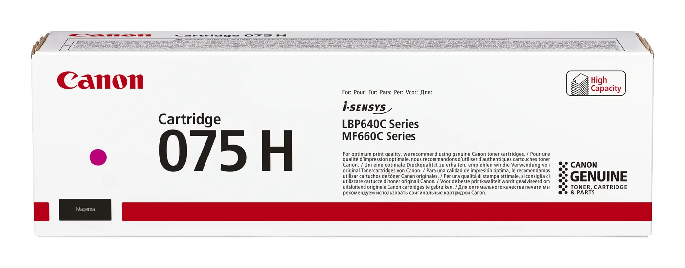 Canon CARTRIDGE 075 H M — toner