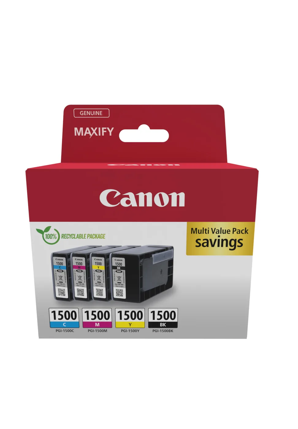 Canon PGI-1500 BK/C/M/Y MULTI — tusz