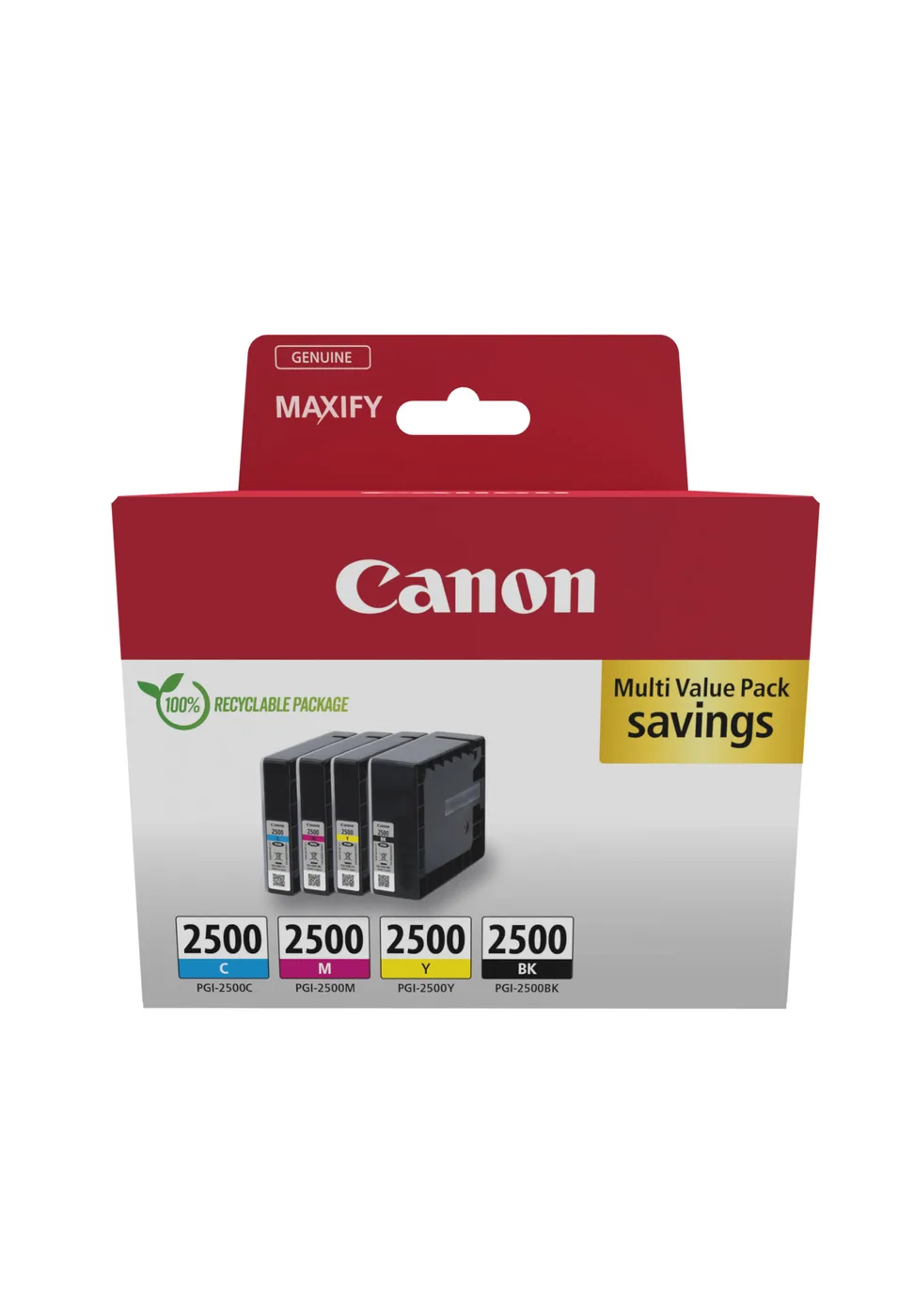 Canon PGI-2500 BK/C/M/Y MULTI — tusz