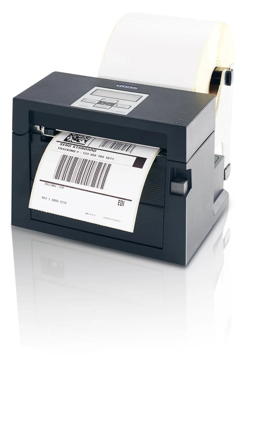 Citizen CL-S400DT Label printer; Grey — drukarka etykiet