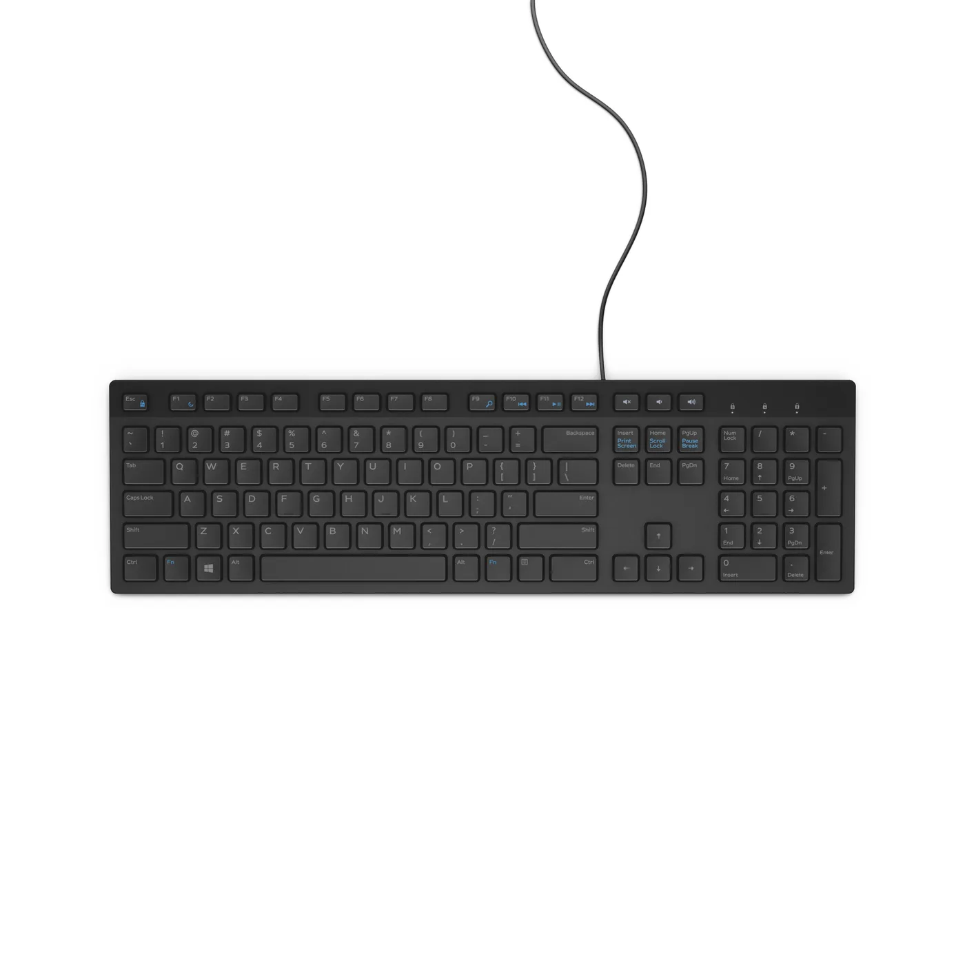 DELL MULTIMEDIA KEYBOARD-KB216 - US INTERNATIONAL (QWERTY) - BLACK (RTL BOX) — klawiatura