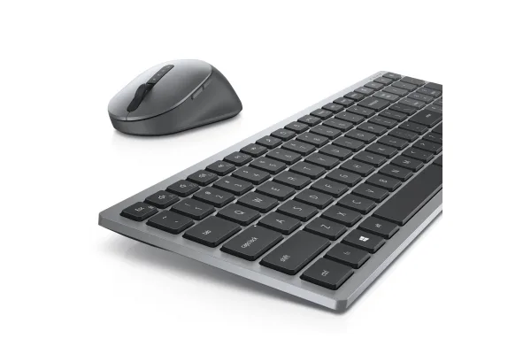 Dell Multi-Device Wireless Keyboard and Mouse - KM7120W - US International (QWERTY) — klawiatura