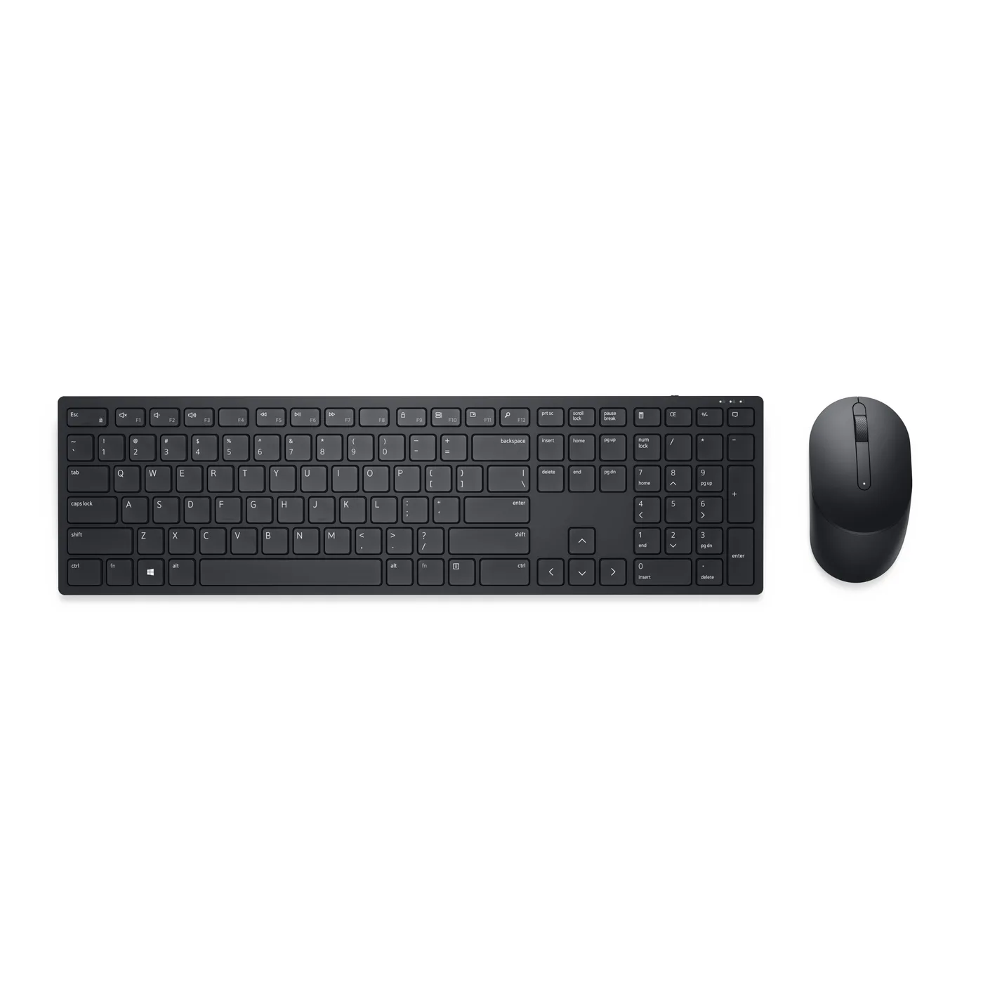 Dell Pro Wireless Keyboard and Mouse - KM5221W - US International (QWERTY) — klawiatura