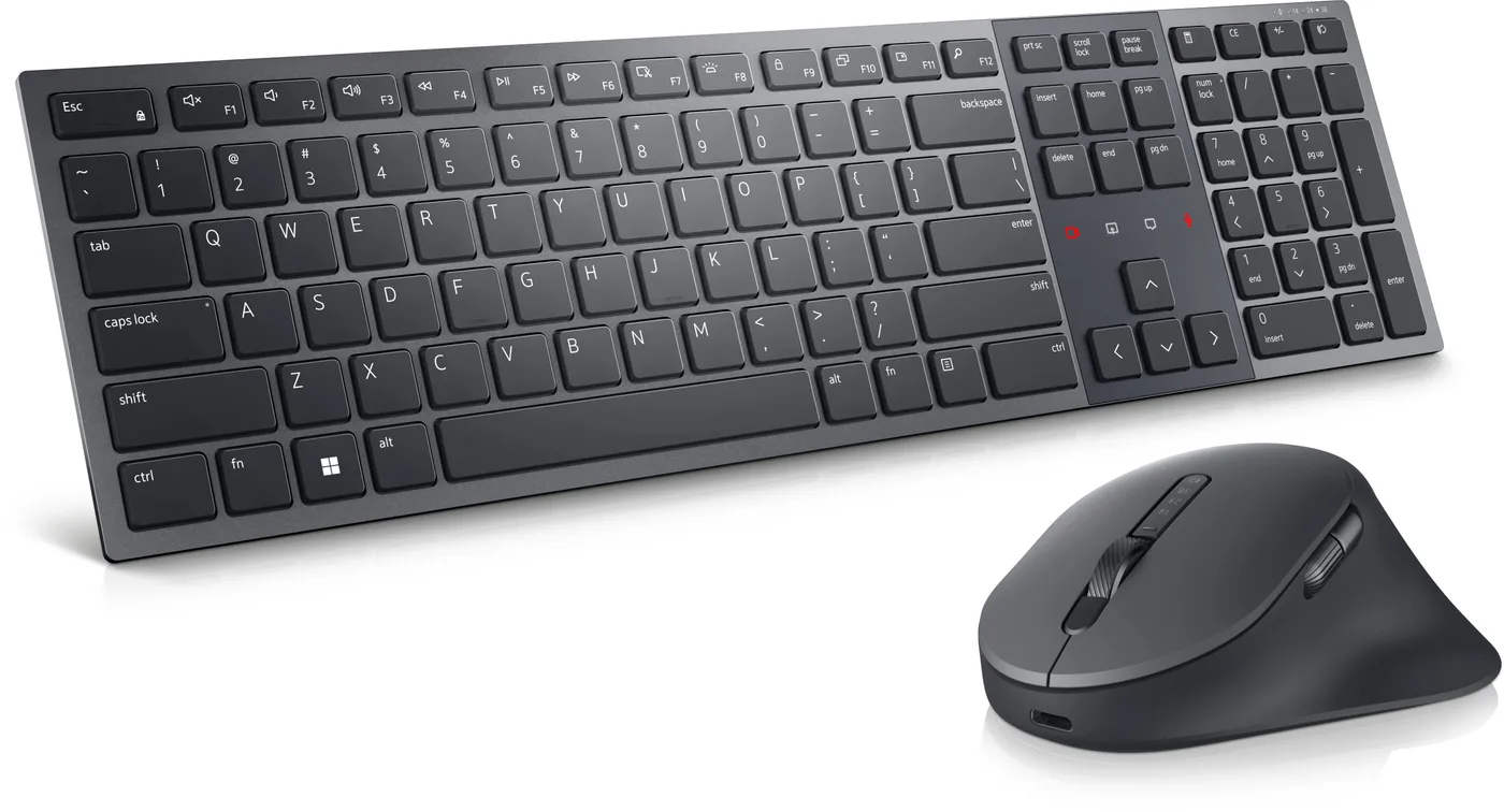 Dell Collaboration Keyboard and Mouse - KM900 - US International (QWERTY) — klawiatura