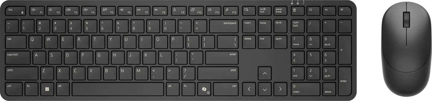 Dell Pro 5 Keyboard and Mouse - KM526 - US International (QWERTY) - Black — klawiatura