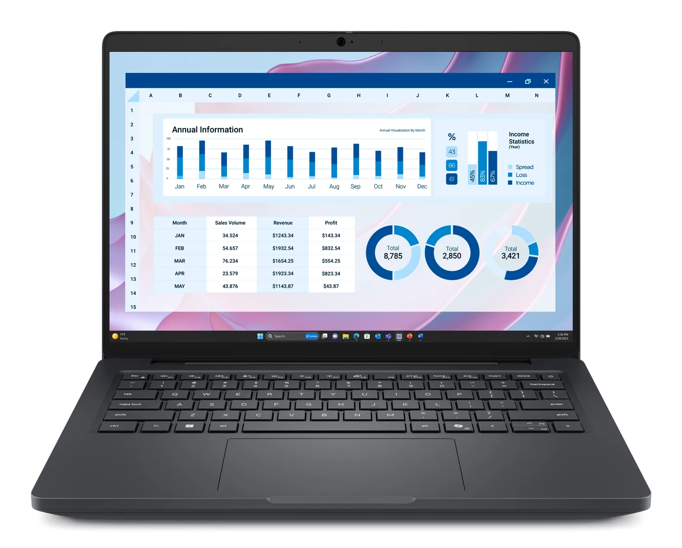 Dell Pro Max 14 MC14255/AMD Ryzen 7 350/16GB/512GB/FgrPr & SmtCd/FHD Cam & Mic/14.0 FHD+/Backlit Kb/4 Cell/100W/W11Pro/3YPS — laptop