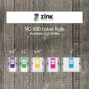 Brother FABRIC LABELS ROLLS/LENGTH 5M WIDTH 12MM F. VC-500W — materiał do drukarek etykiet