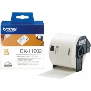 Brother DK SINGLE LABLE ROLLS/F/ QL-500/550 300PCS/RL 62X100MM — materiał do drukarek etykiet