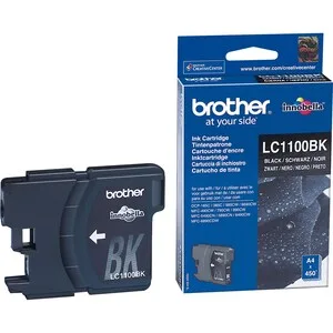 Brother LC-1100BK INK CARTRIDGE BLACK/F/ MFC-6490CW 450 PGS — tusz