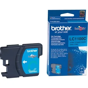 Brother LC-1100C INK CARTRIDGE CYAN/F/ MFC-6490CW 325 PGS — tusz