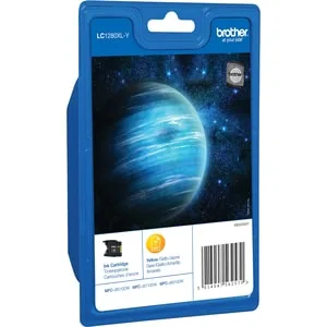 Brother LC-1280XLY YELLOW INK/(1.200 PAGES) — tusz