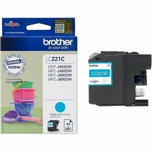 Brother INK CARTRIDGE CYAN 260 PAGES/FOR MFC-J880DW — tusz