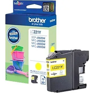 Brother INK CARTRIDGE YELLOW 260 PAGES/FOR MFC-J880DW — tusz