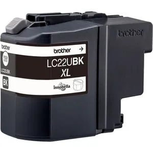 Brother LC-22UBK INK CARTRIDGE BLACK/F/MFC-J985DW 2400 PGS STD 24711 — tusz