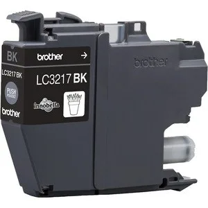 Brother LC-3217BK INK CARTRIDGE BLACK/APP 550 PAGES ISO STANDARD 24711 — tusz