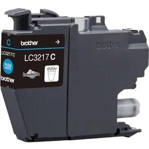 Brother LC-3217C INK CARTRIDGE CYAN/APP 550 PAGES ISO STANDARD 24711 — tusz