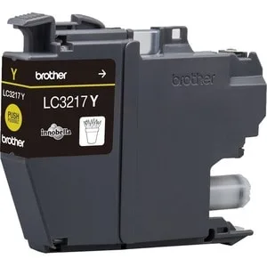 Brother LC-3217Y INK CARTRIDGE YELLOW/APP 550 PAGES ISO STANDARD 24711 — tusz