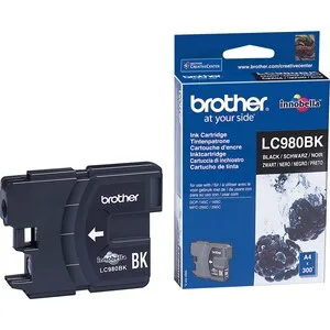 Brother LC-980BK INK CARTRIDGE BLACK/F/ DCP-145 -165C — tusz