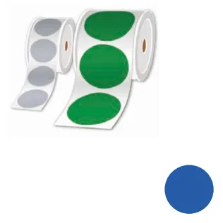 Brother ROLLS OF PRE-CUT STICKERS BLUE/100MM - PER ROLL OF 250 LABELS — materiał do drukarek etykiet